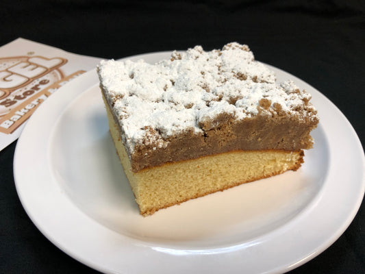Homemade Crumb Cake - Box of 6 Slices - Cut in Half